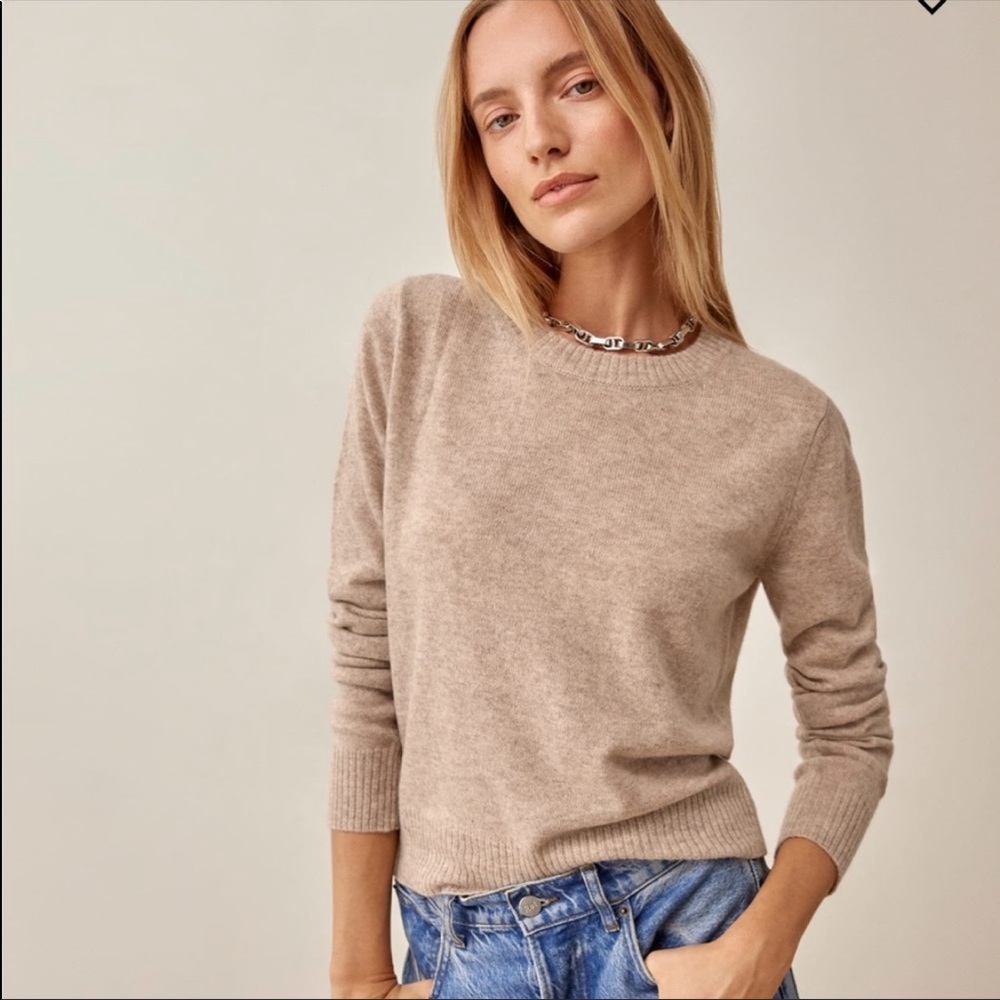Reformation cashmere sweater